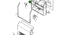 Гайка, 1/4-20 WHIZLOCK EF 3 514 Komatsu
