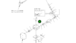 Клапан 209-60-31110 Komatsu