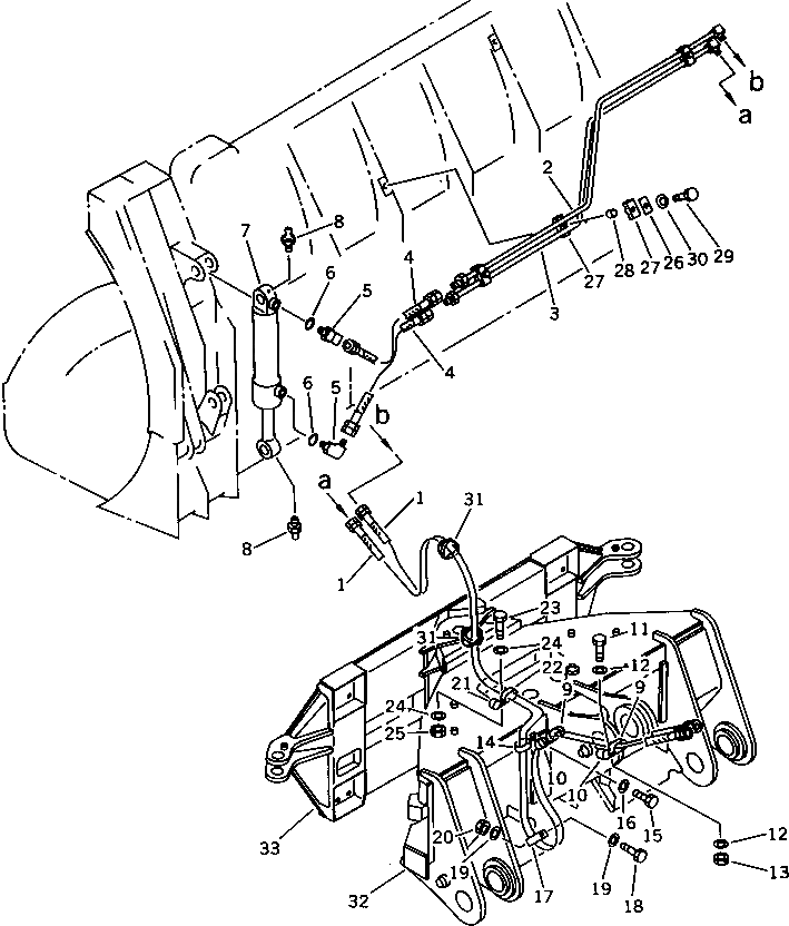 Шланг 07123-20232 Komatsu