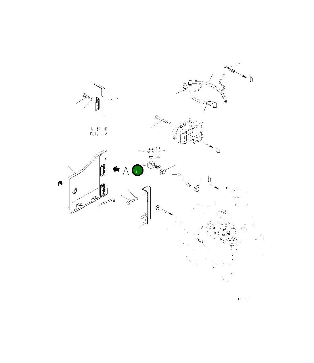 Шарнир 2A6-01-12271 Komatsu