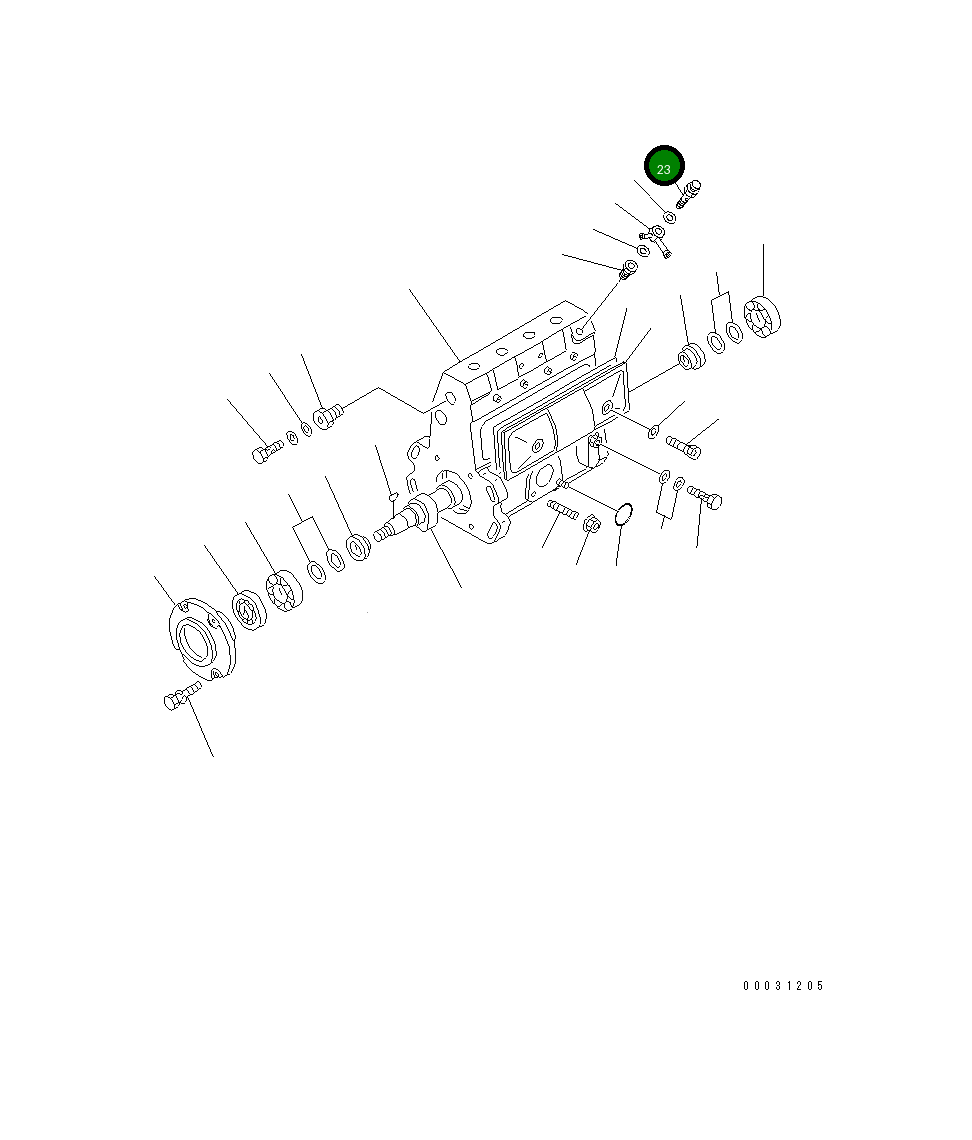 Клапан DK131425-1420 Komatsu