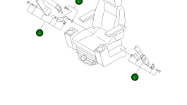 Поясной ремень в сборе 21P-57-K1520 Komatsu