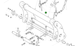 Шаровой клапан 42Y-71-H0P06 Komatsu