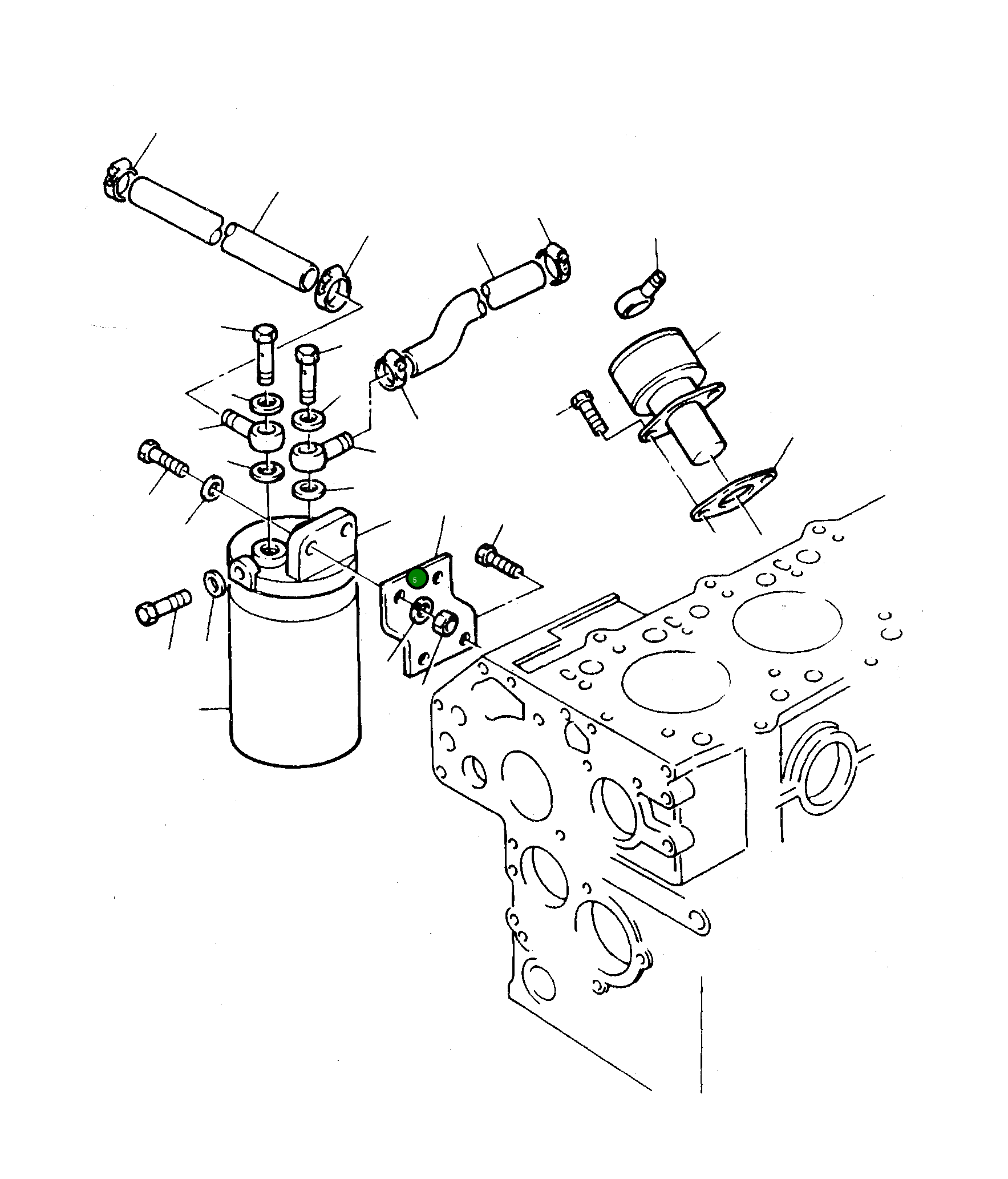 Фильтр PKP000849 Komatsu