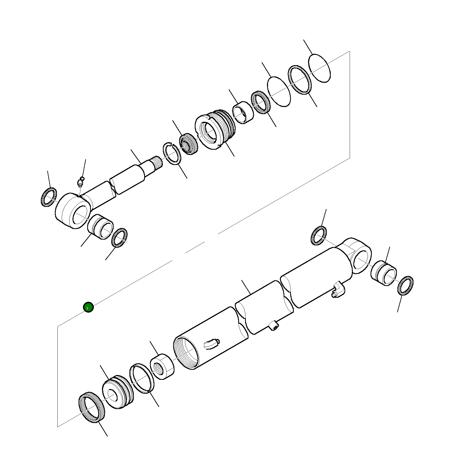 Втулка 3F3087618 Komatsu
