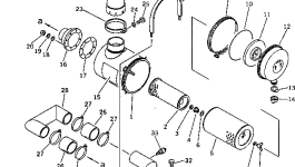 Хомут M720230108080 Komatsu