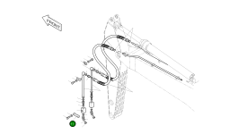 Хомут 2124-1697 Komatsu