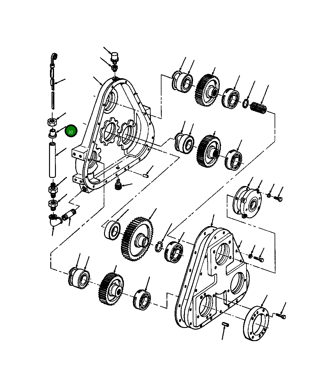 Втулка 32 964 Komatsu