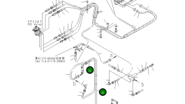 Шланг 900MM 209-62-75580 Komatsu
