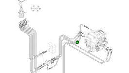 Шланг PF3/8-2800L 2184-1046D231 Komatsu