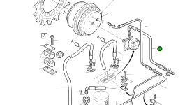 Шланг в сборе DN 16x2680 lg 512 458 98 Komatsu