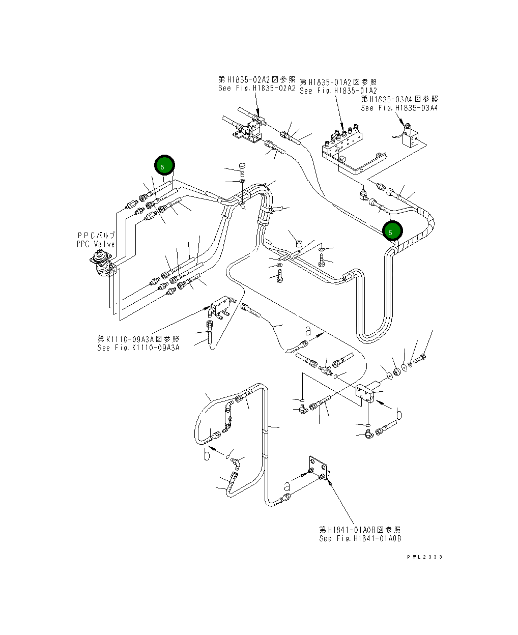 Шланг 3800MM 209-62-76851 Komatsu