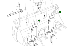 Гайка 801920107 Komatsu