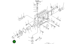 Гайка ND090012-0310 Komatsu