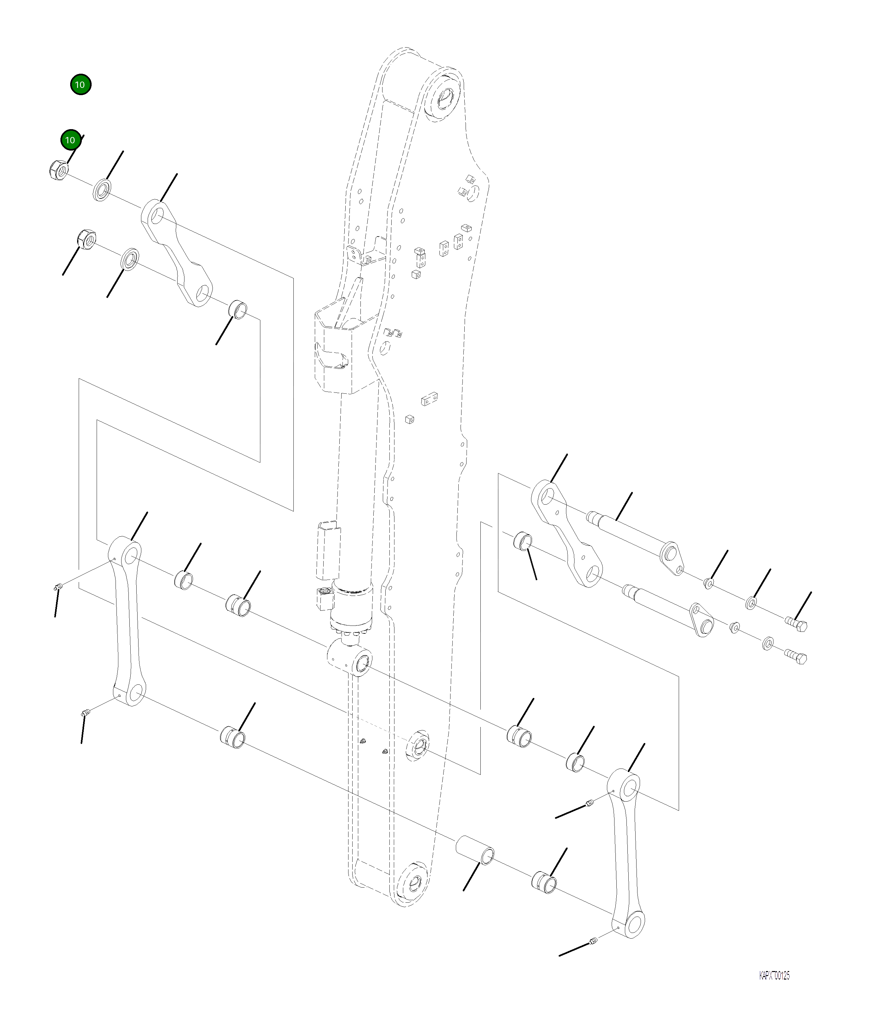 Шайба 4A1-70-21340 Komatsu