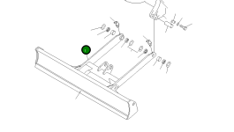 Отвал в сборе 20U-71-00022 Komatsu