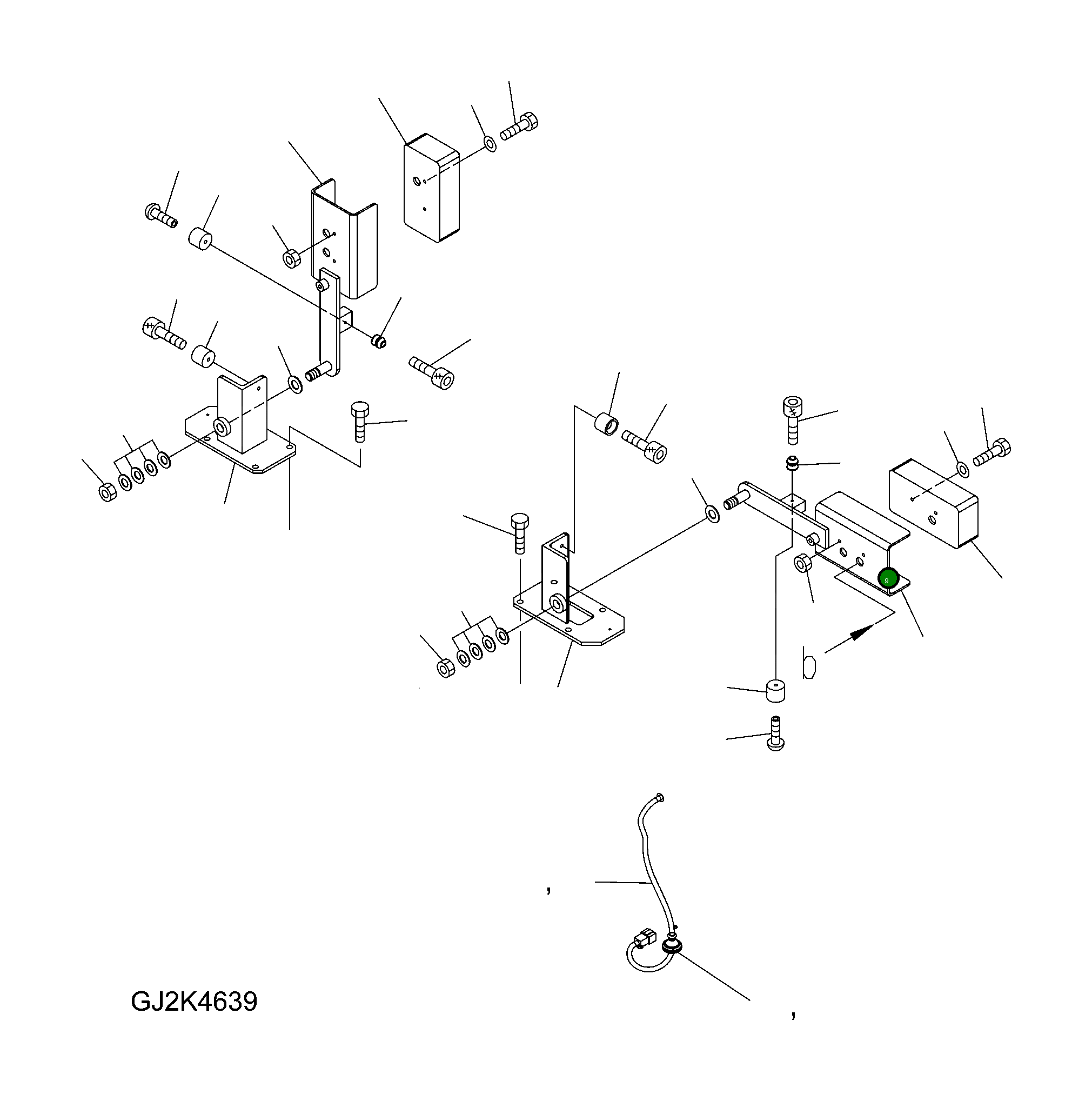 Гайка 421-00-H1290 Komatsu