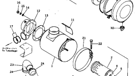 Хомут 600-714-1250 Komatsu