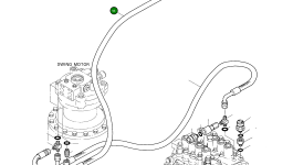 Шланг PF1/4-1350L 2184-1061D191 Komatsu