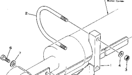 Кронштейн 385-11242162 Komatsu