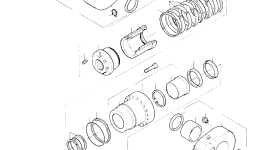 Шпонка призматическая 354 427 99 Komatsu