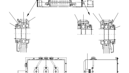 Опорная пластина подшипника 793 037 73 Komatsu