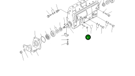 Гайка DK139206-6040 Komatsu