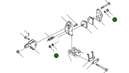 Гайка 423-43-15840 Komatsu