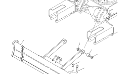 Отвал, левый 20M-71-92120 Komatsu