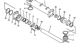 Сальник 281-63-13190 Komatsu