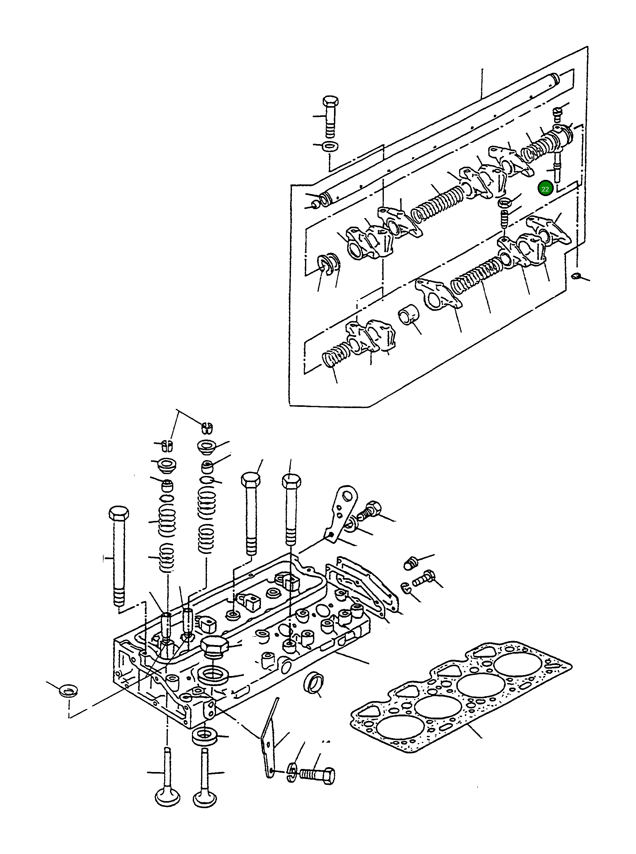 Гайка 4906693M1 Komatsu