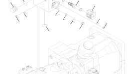Комплект уплотнений 4A1-60-25610 Komatsu