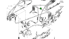 Шланг PF1/4". 890L. PF1/4" 2184-1036D99 Komatsu