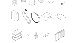 Ремень 1000L 2106-1019D5 Komatsu