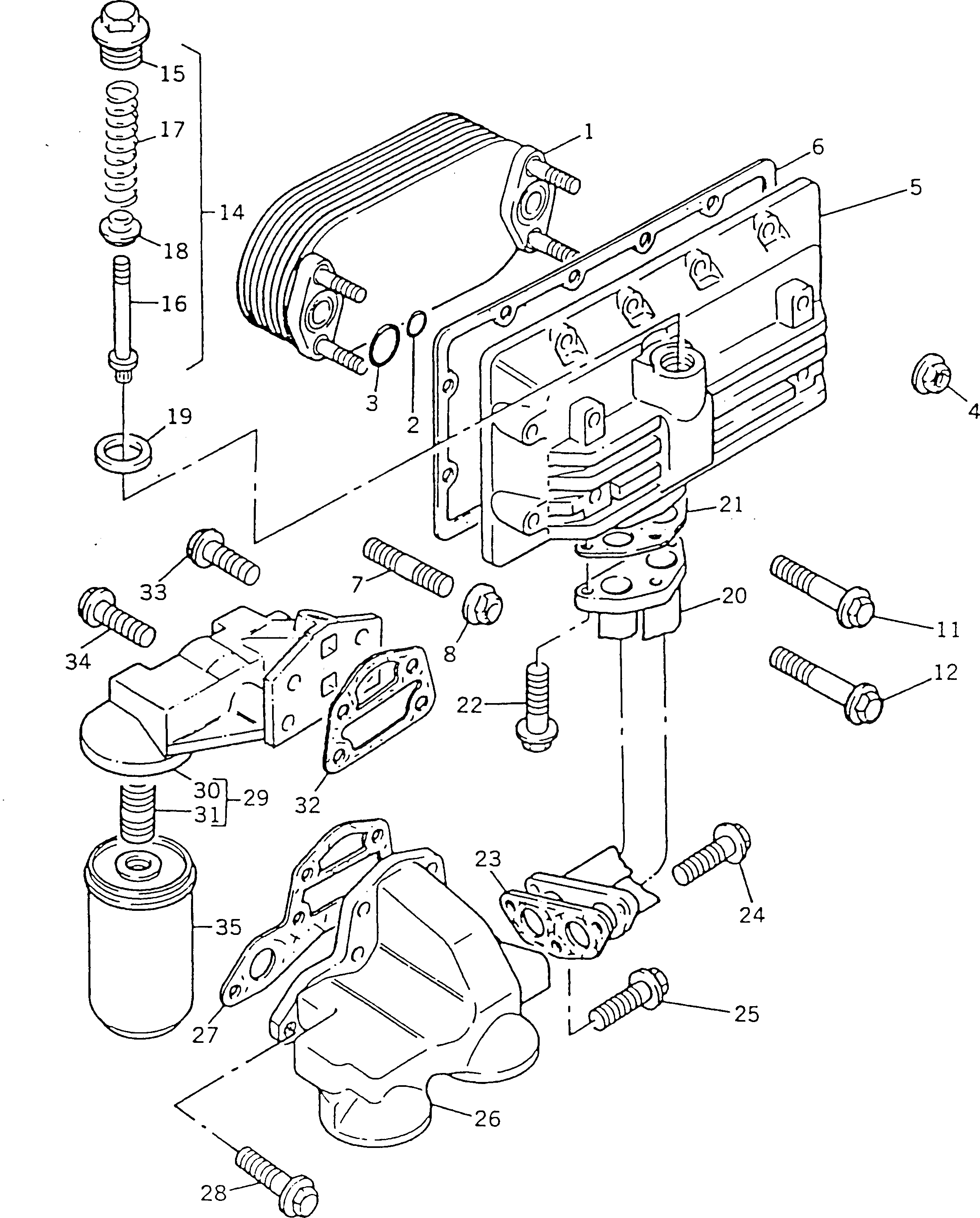 Винт PK2314J017 Komatsu