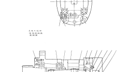 Роликовый подшипник AD0164A Komatsu