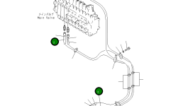 Шланг 1400MM 20Y-62-25521 Komatsu