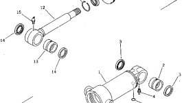 Цилиндр 20S-63-96340 Komatsu