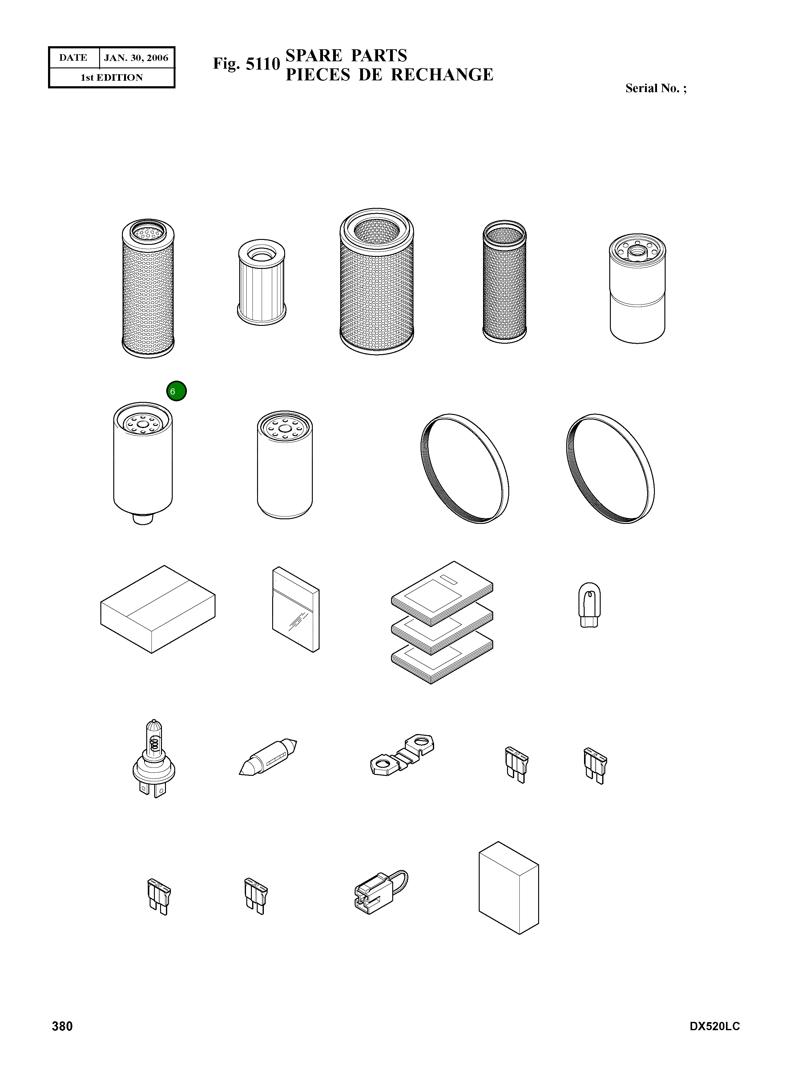 Фильтр топливный K1006405 Komatsu