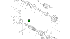 Передний шариковый подшипник KD1-0454-60037 Komatsu