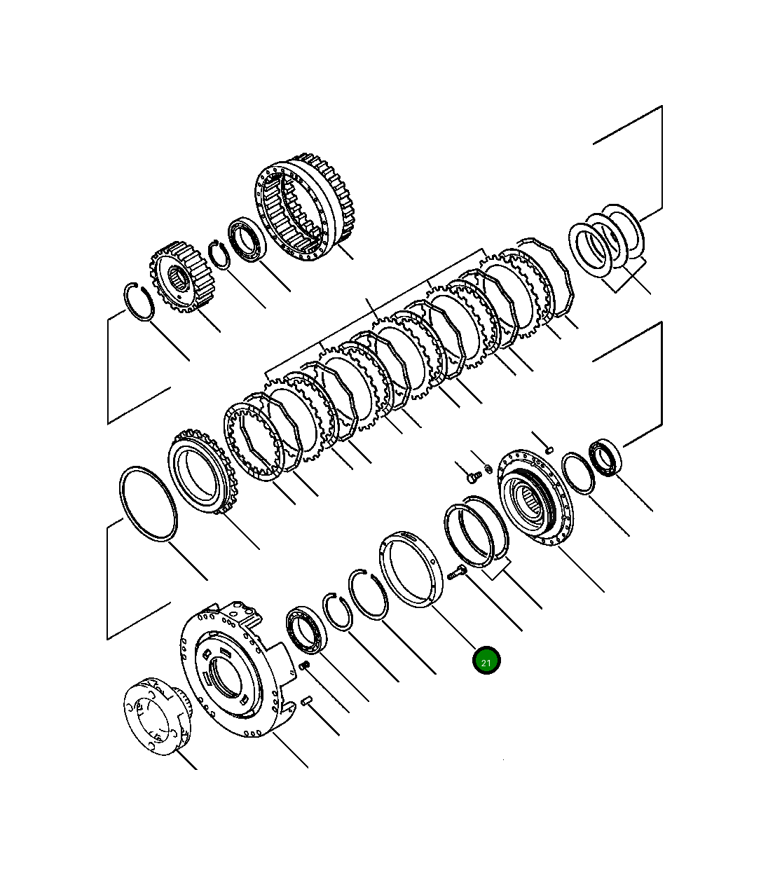 Втулка 425-15-12830 Komatsu
