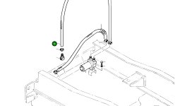 Шланг L=2400. 25.4 2185-1247D39 Komatsu