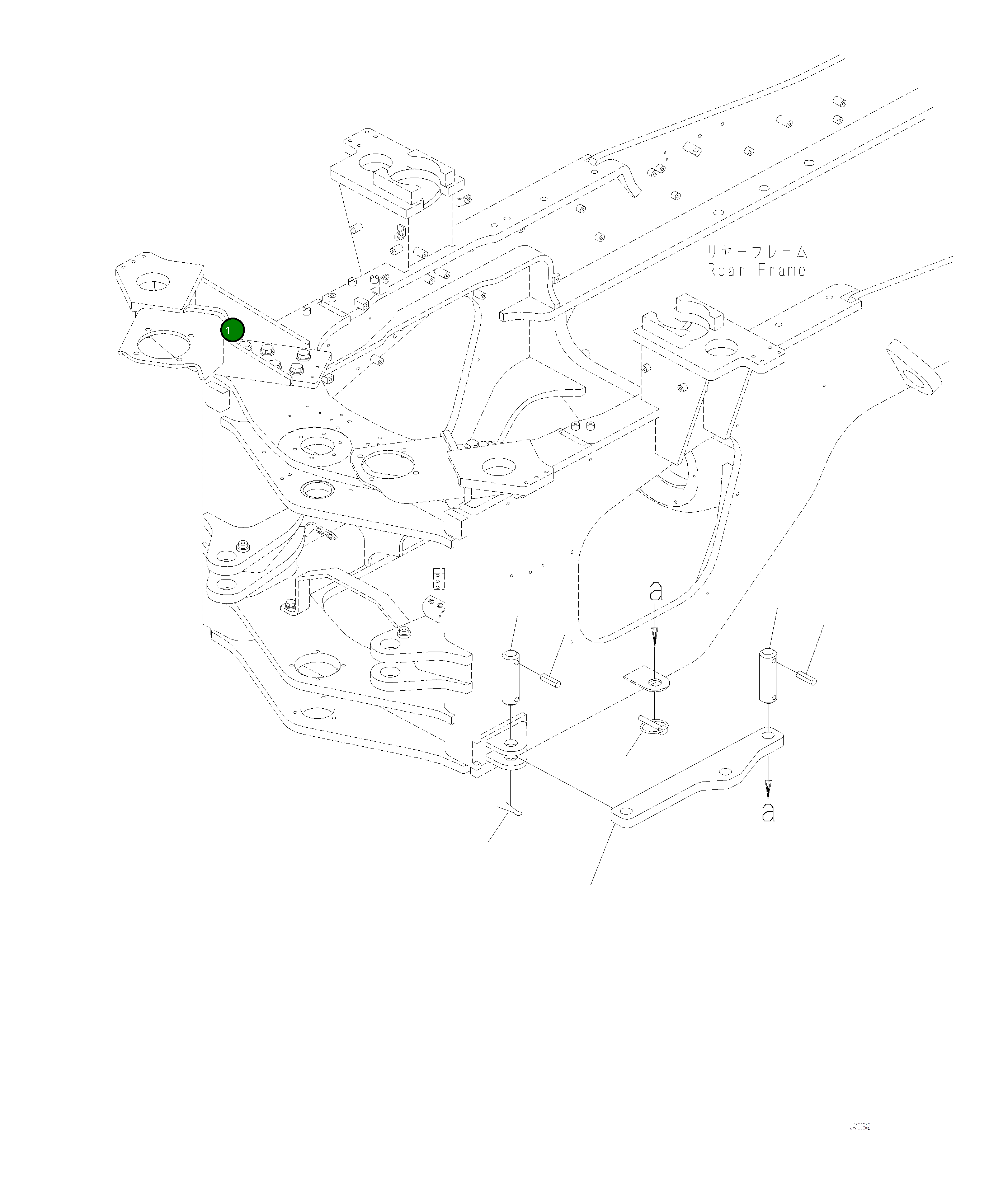 Штанга 421-46-62921 Komatsu