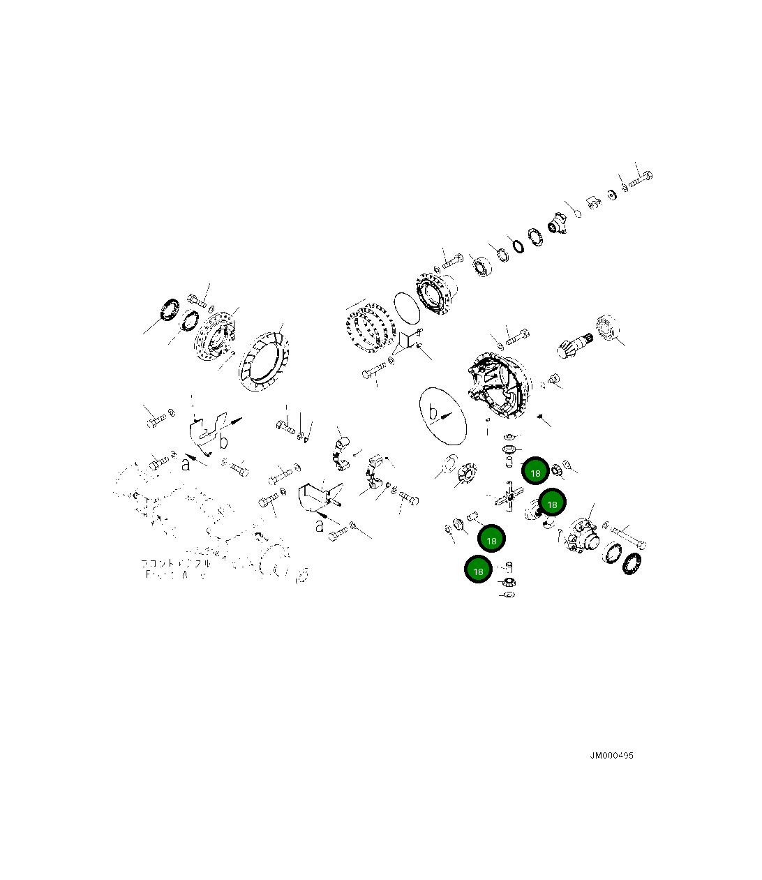 Втулка 425-22-31680 Komatsu