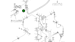 Шланг 2800MM 22U-62-12850 Komatsu