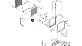 Отвал 209-54-43150 Komatsu