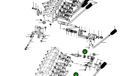 Гайка шестигранная 37 114 Komatsu