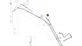 Шланг-1050L 2184-1196D88 Komatsu