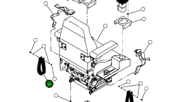 Хомут-ремень для шланга 20244KF Komatsu