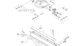 Отвал 23B-70-12220 Komatsu